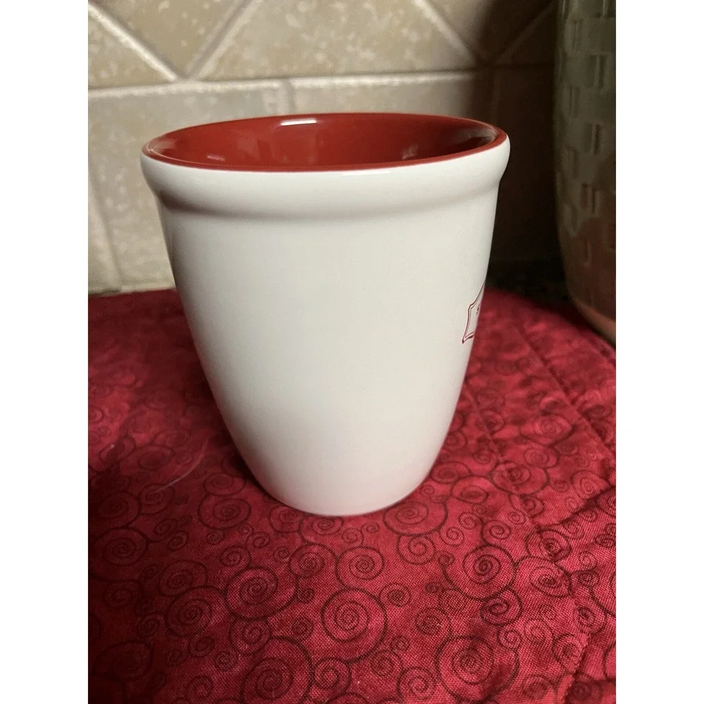 Starbucks Mug Starbucks White And Red Mug Original Style Mug